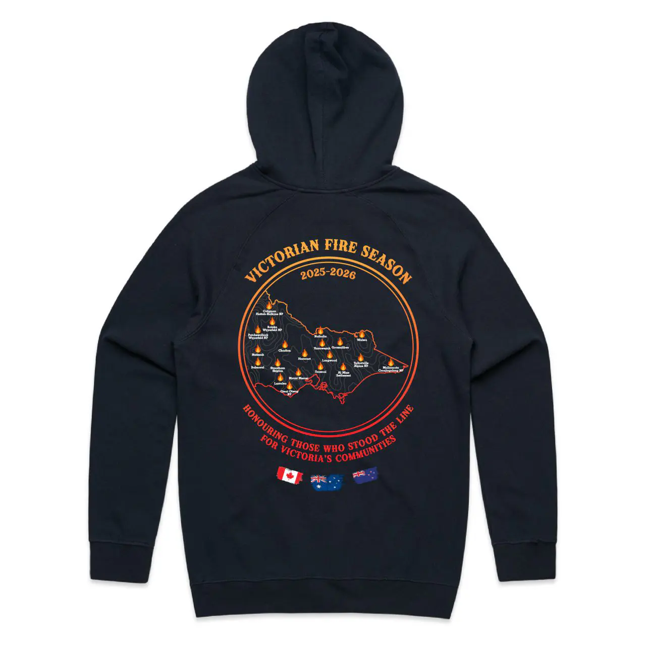 Vic Fire Season 2025-2026 Hoodie
