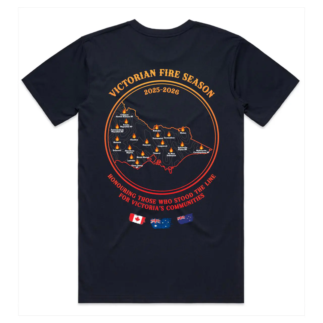 Vic Fire Season 2025-2026 Tee